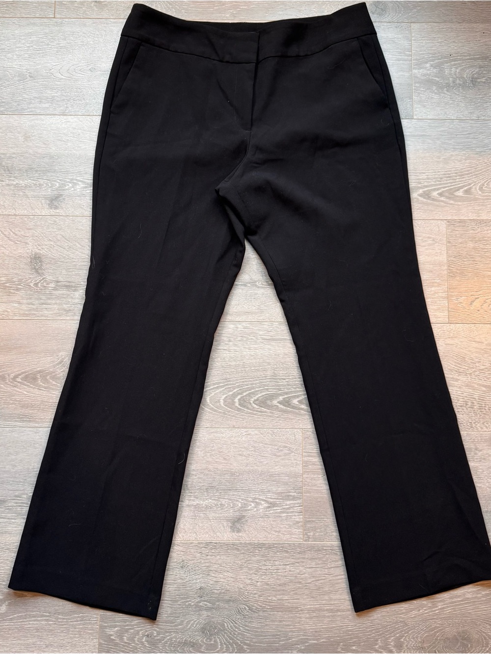Ann Taylor Black Womens Dress Pants - Wide Leg